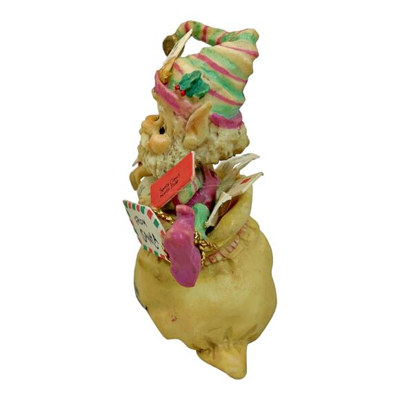 Enesco The North Pole Village Crinkles Mail Sandra Zimnicki 830143 Vintage 1990 - Picture 3 of 5